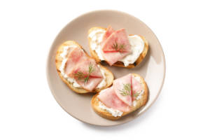 Bruschette di pesce spada