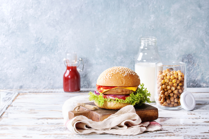 hamburger di ceci