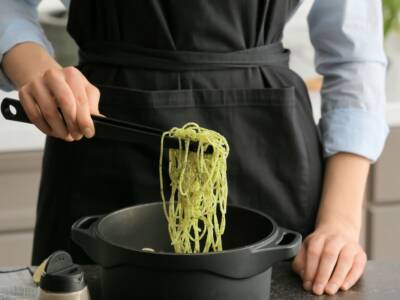 Pasta al pesto di limoni