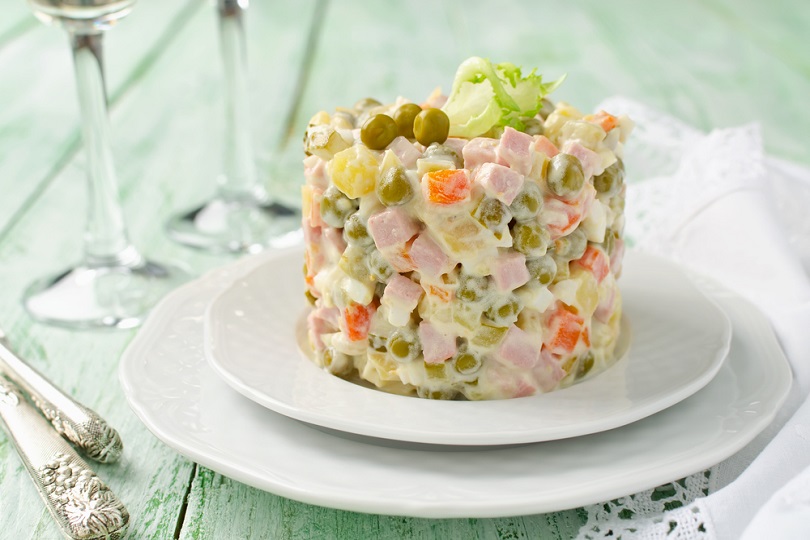 Insalata russa senza uova