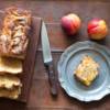 plumcake alle pesche vegano