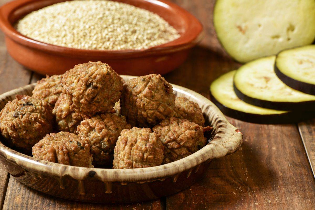 Polpette di melanzane senza glutine