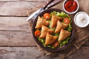 samosa di tonno e zucchine