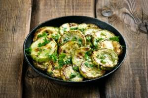 zucchine al vapore al limone