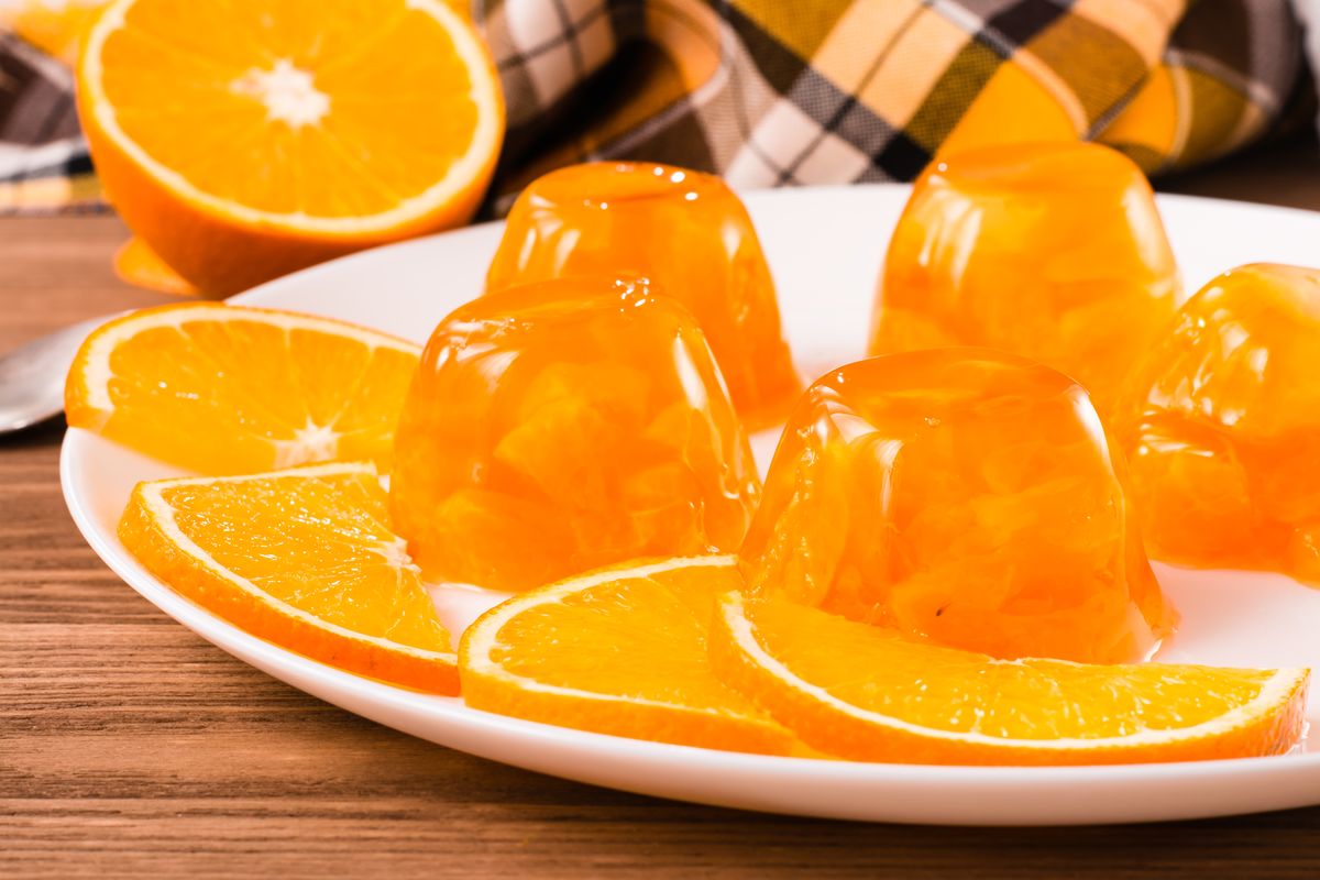 Orange jelly