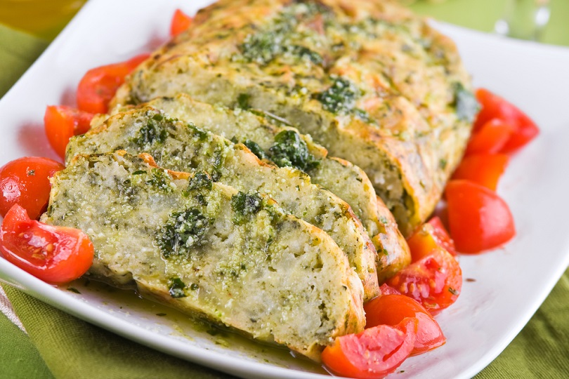 Polpettone con bietole