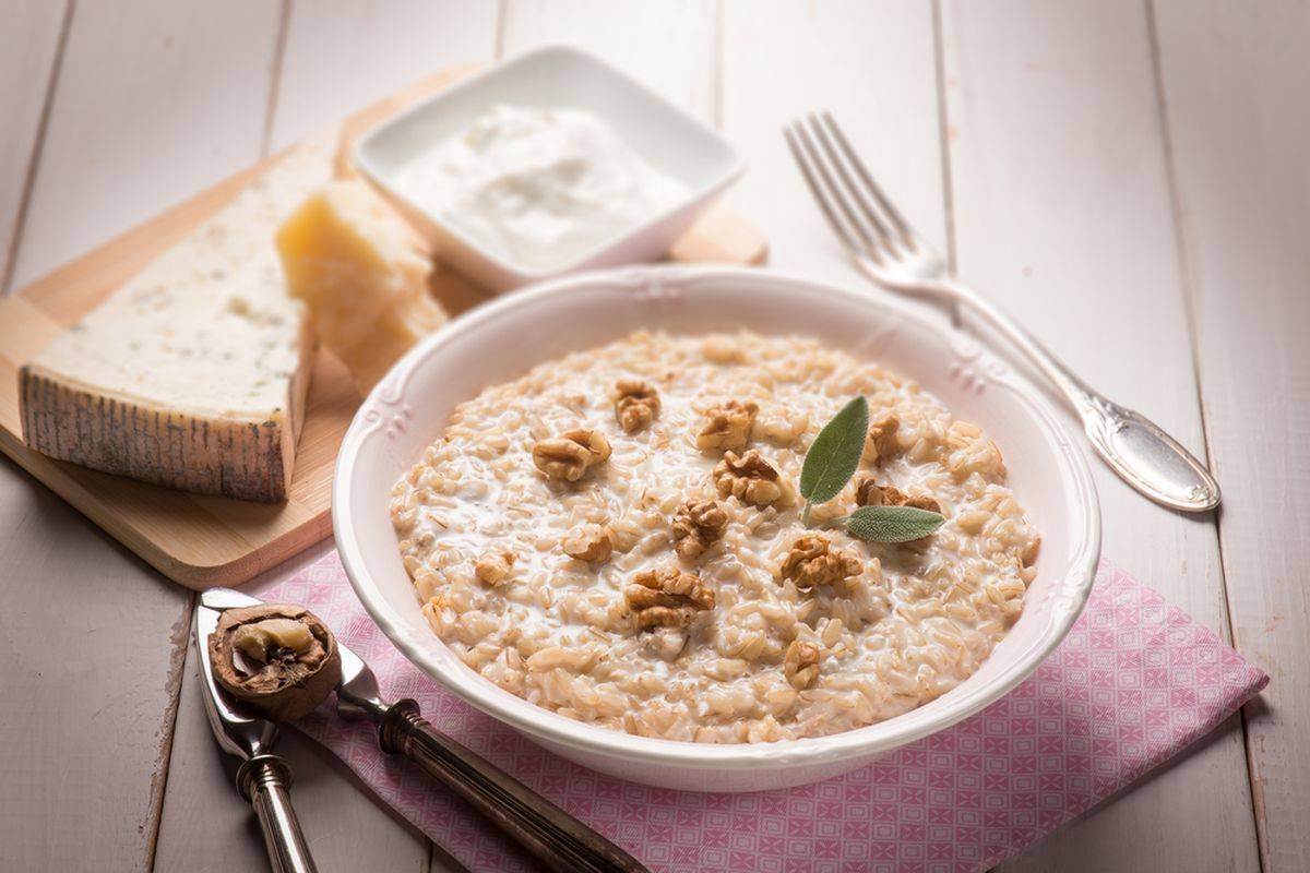 Risotto alle noci