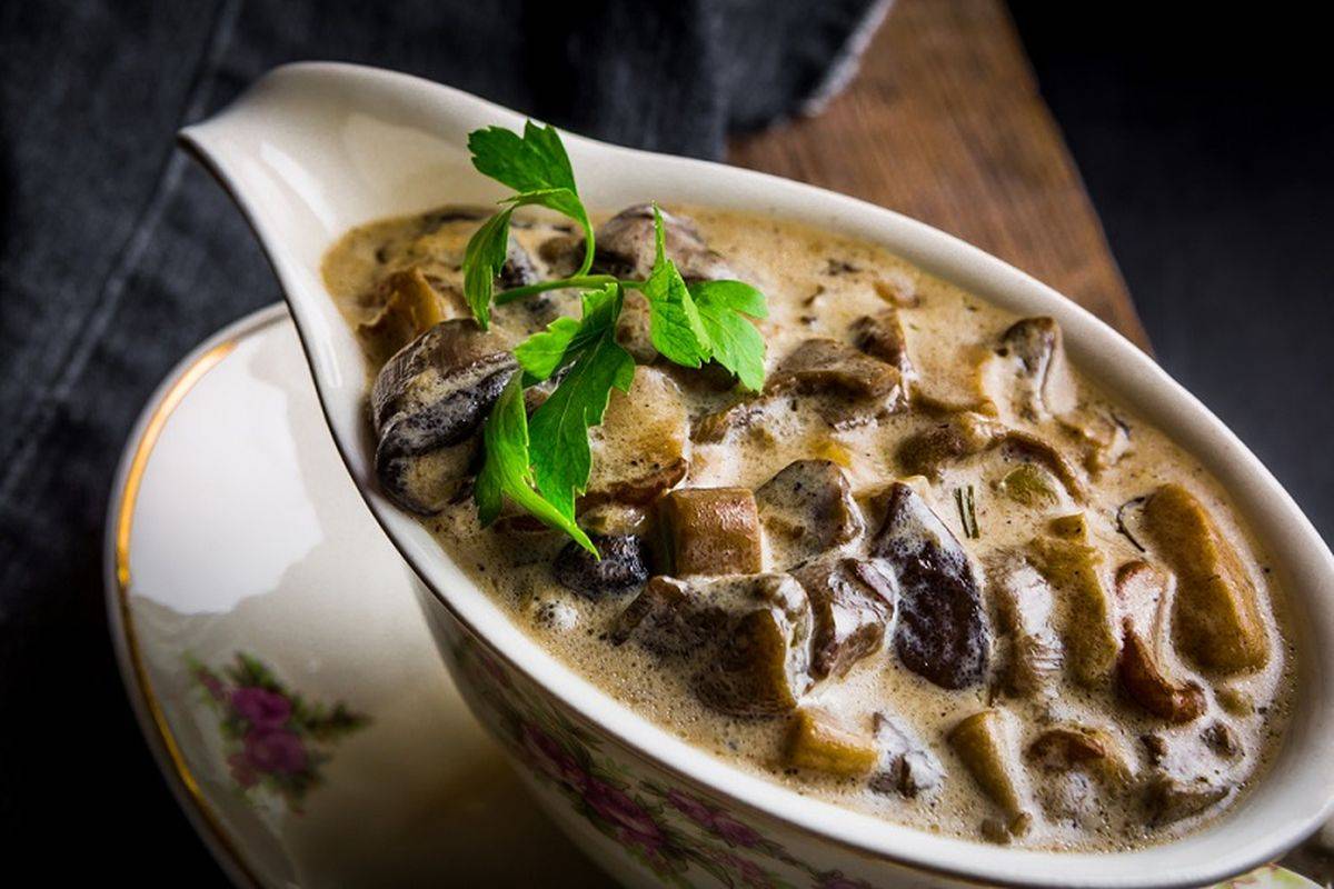 mushroom sauce