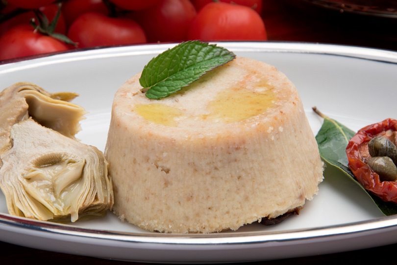 Flan di carciofi