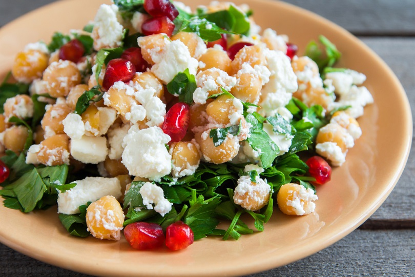 Insalata di ceci e feta