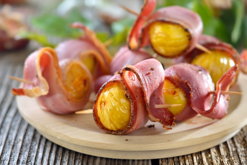 Involtini di castagne