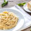 Spaghetti parmigiano e pepe