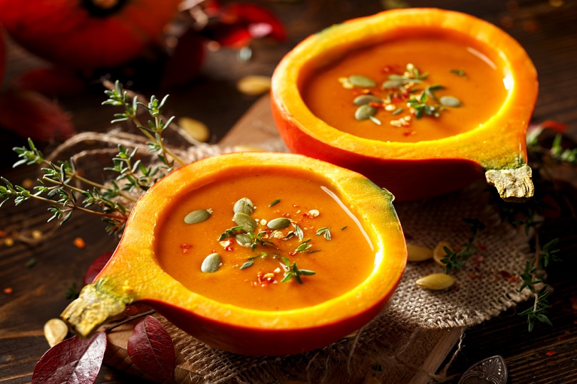 Vellutata di zucca piccante