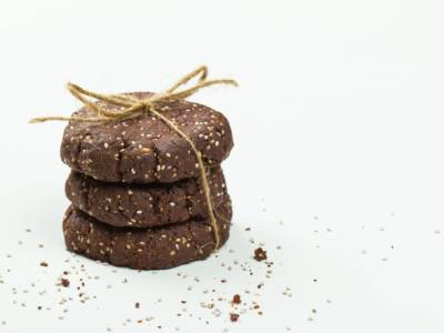 Biscotti al cioccolato con semi di chia: buonissimi e senza glutine!