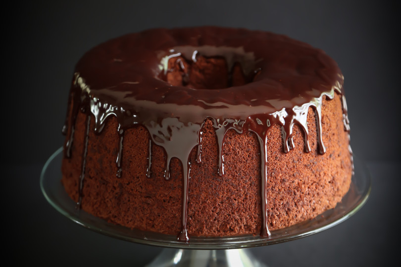 Chiffon cake al cioccolato