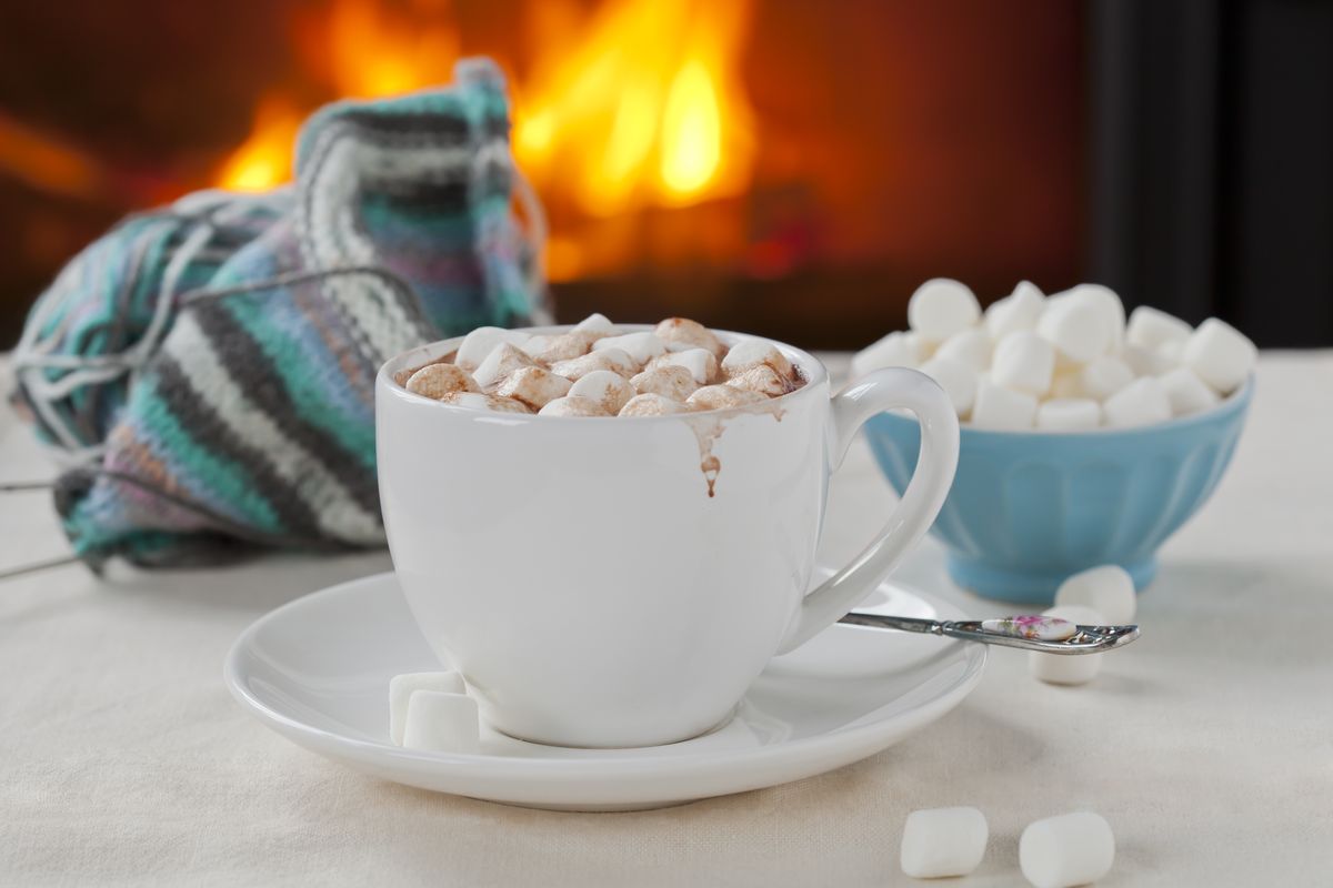 Cioccolata calda con i marshmallow