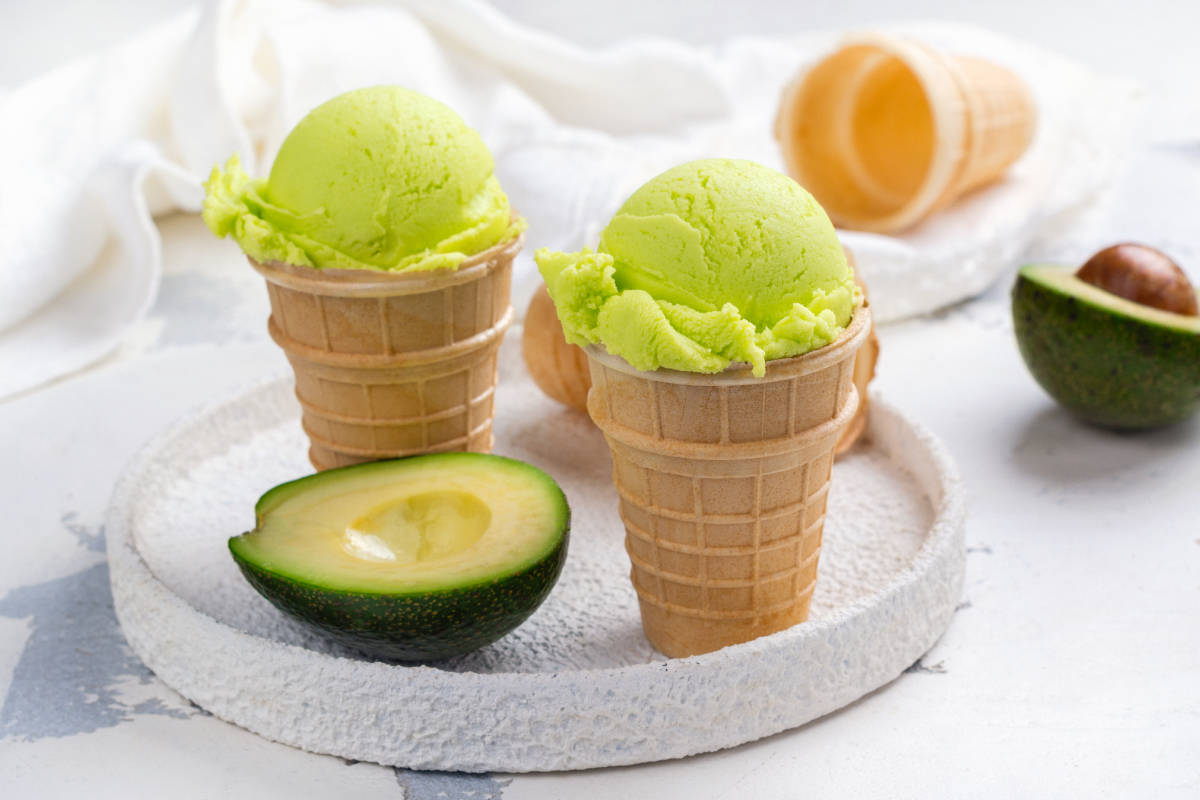 Gelato di avocado