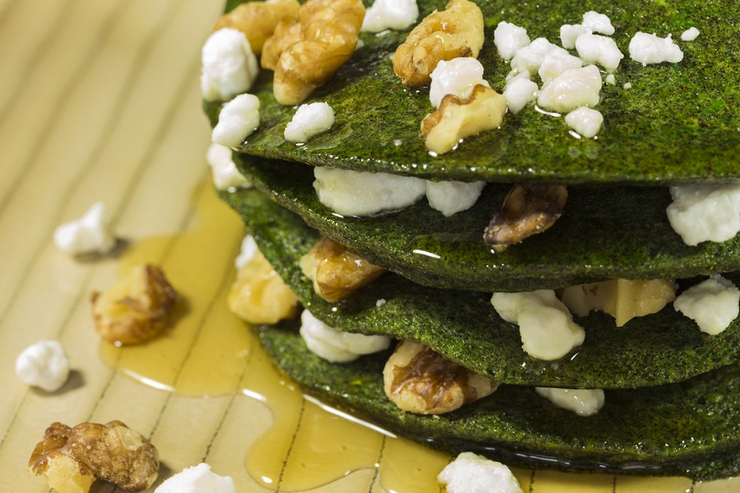 Pancake spinaci e feta