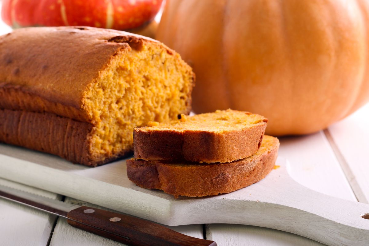 Pumpkin plumcake