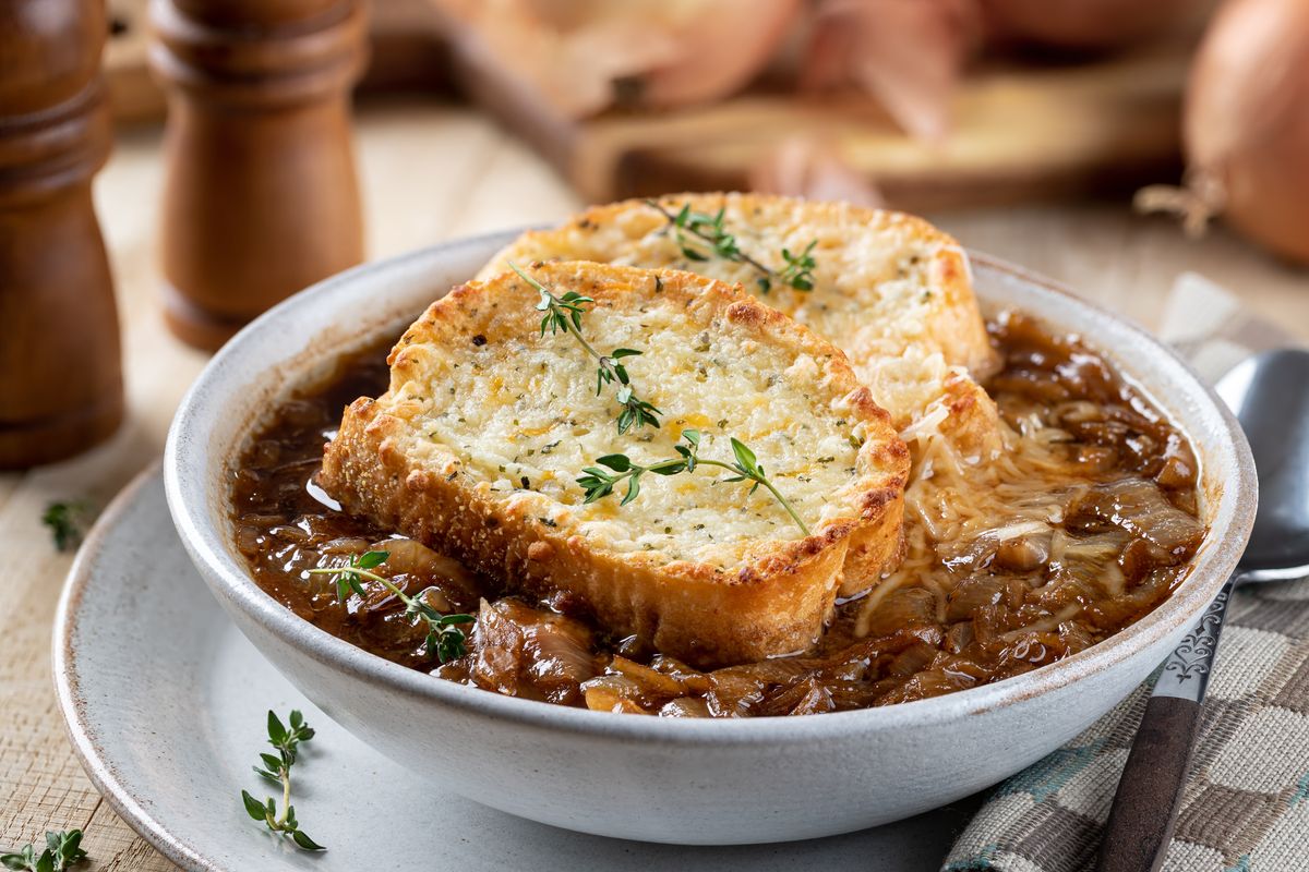 Zuppa di cipolle di Tropea