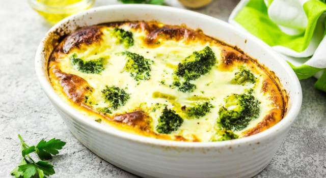 Croccanti e gustosi: sono i broccoli gratinati al forno