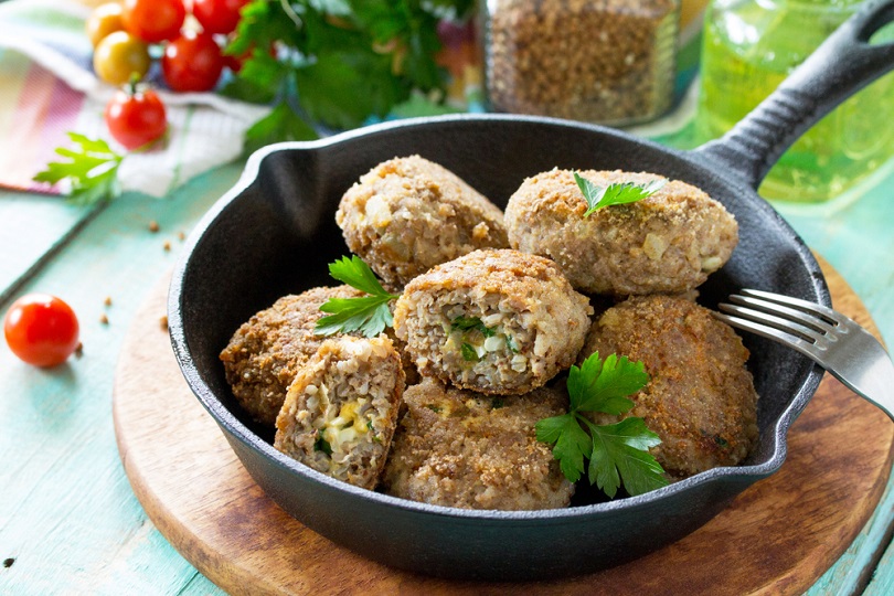 Polpette di riso e carne