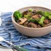 Broccoli e funghi in agrodolce