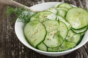 Insalata di cetrioli alla giapponese