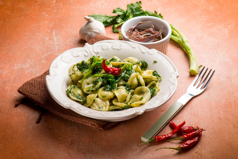 orecchiette con le cime di rapa