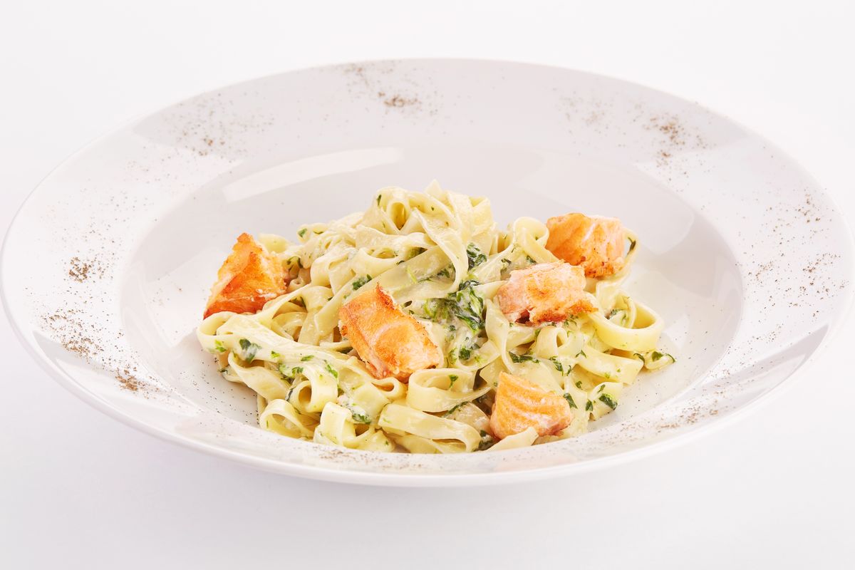 Pasta al salmone