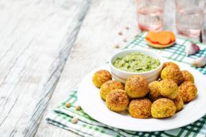 polpette di farro e verdura