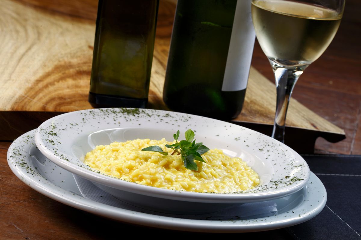 Risotto allo champagne