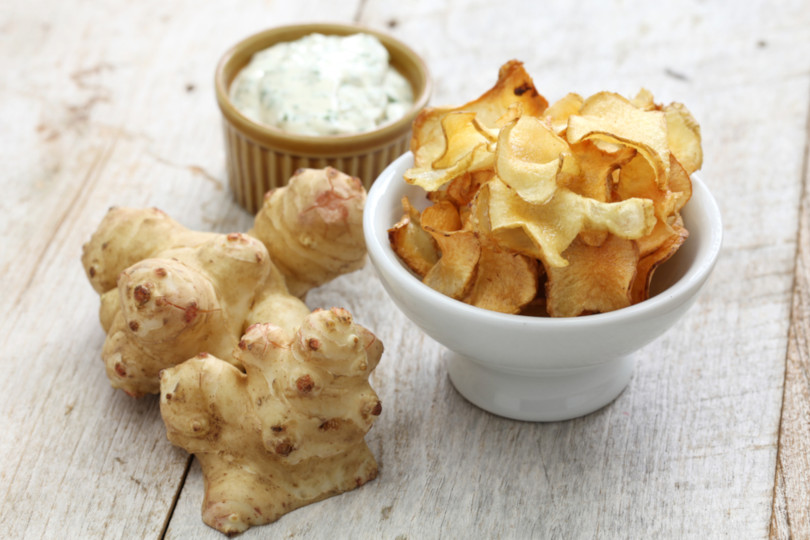Topinambur fritti