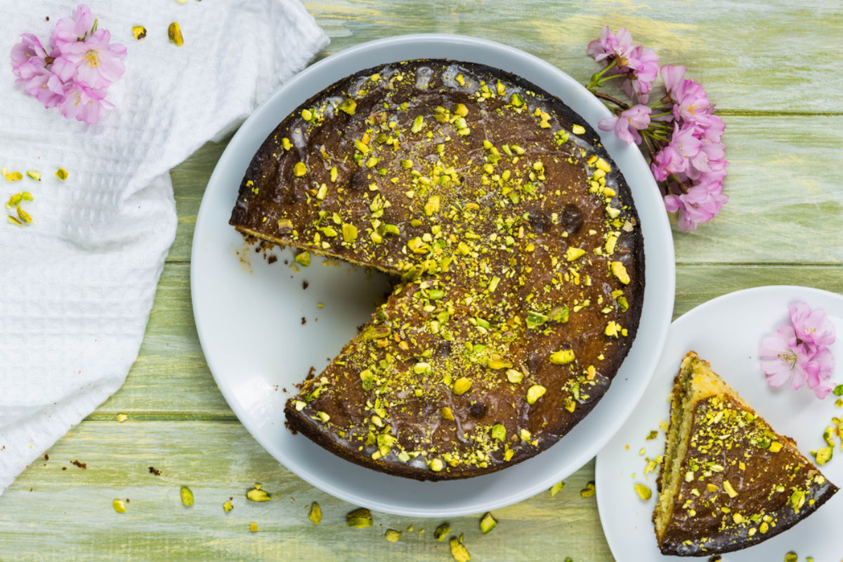 Torta al pistacchio