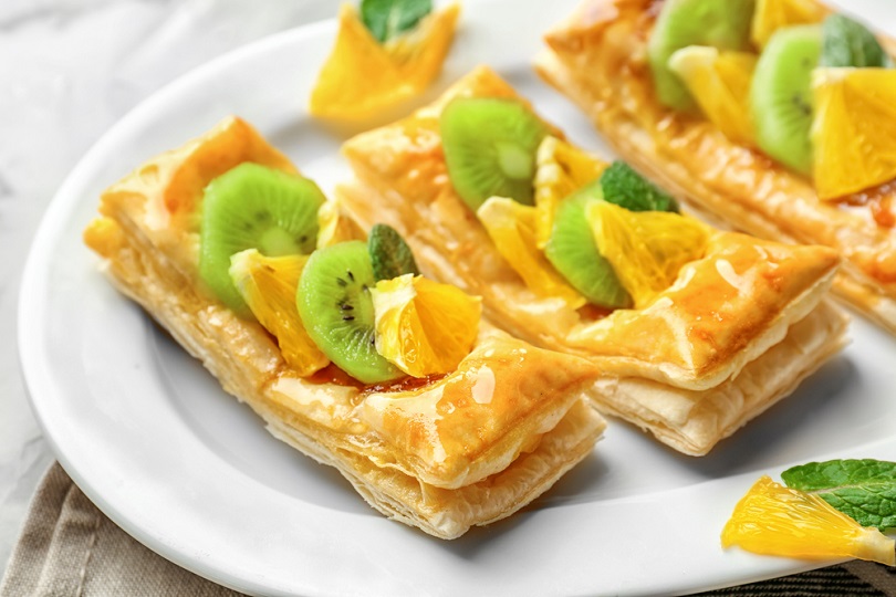 Sfogliatine con frutta