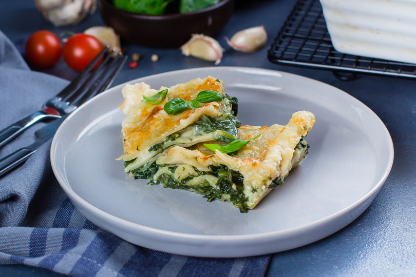 Lasagne ricotta e spinaci