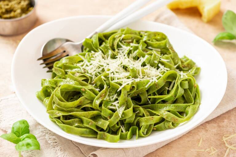 Tagliatelle Verdi La Ricetta Della Pasta Fatta In Casa