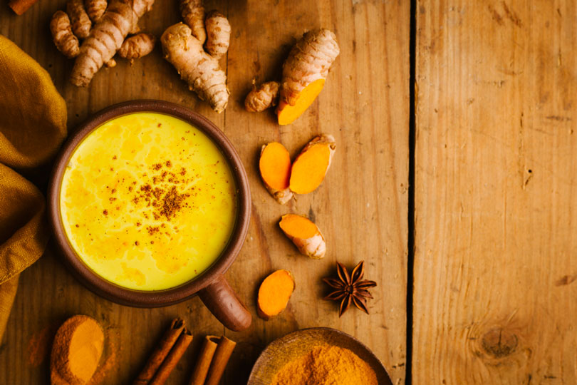 Vellutata con curcuma