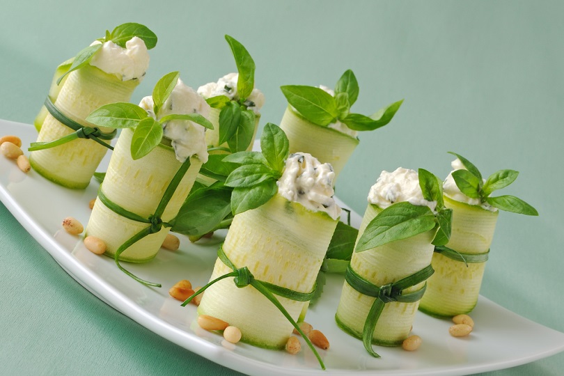 Involtini di zucchine