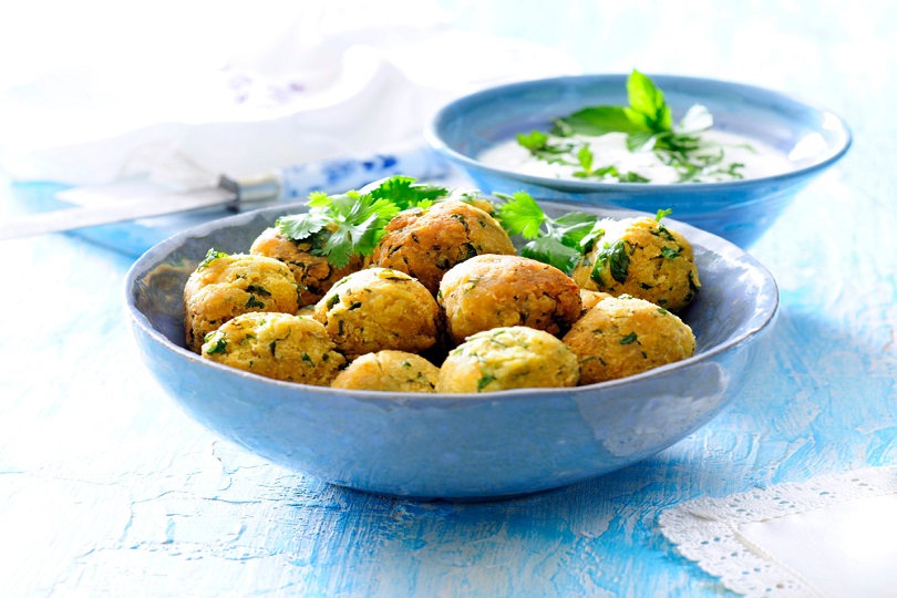 Polpette di lenticchie rosse