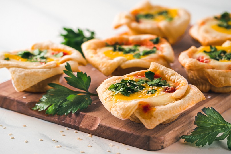 Tortine salate con zucca