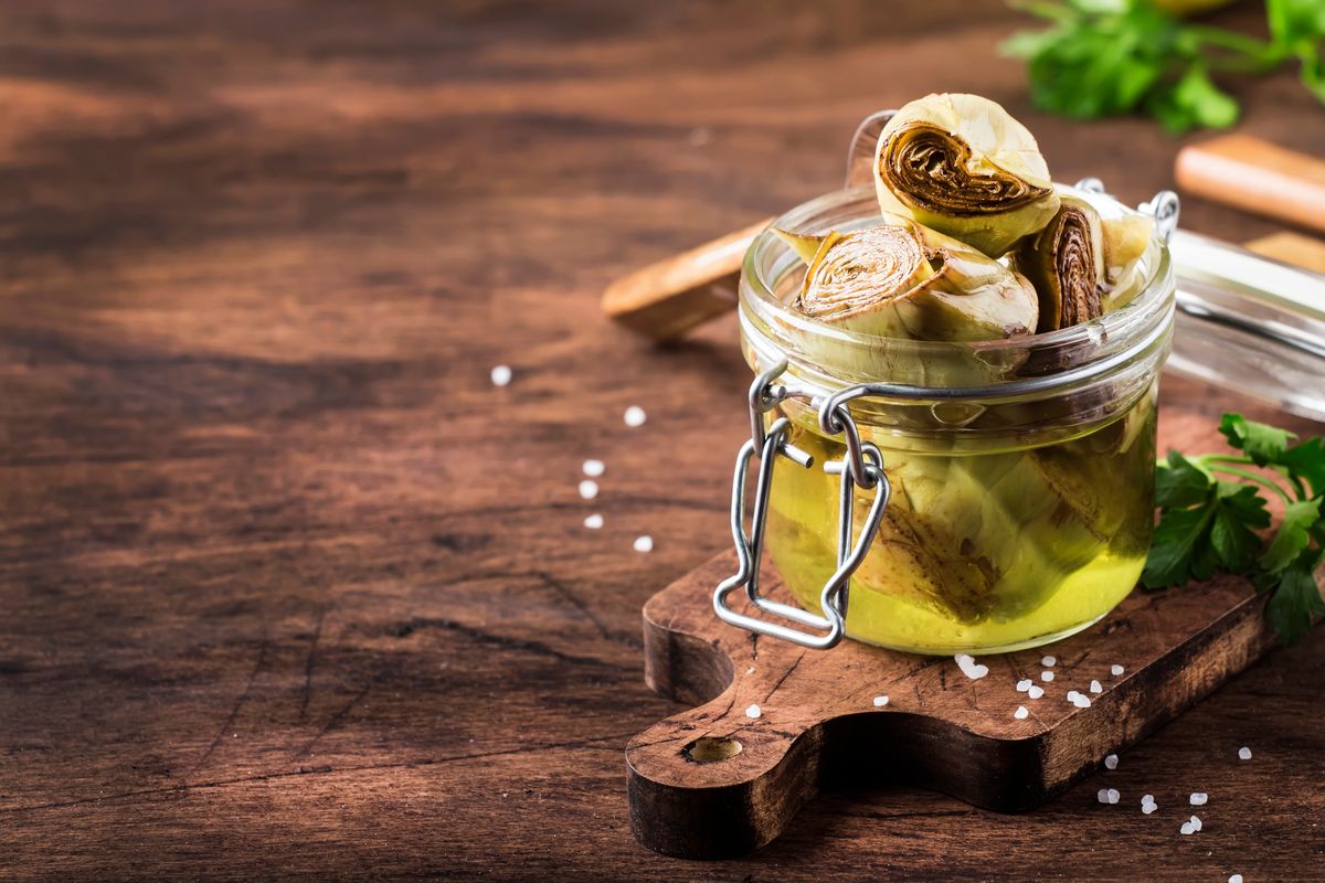 Artichokes in oil