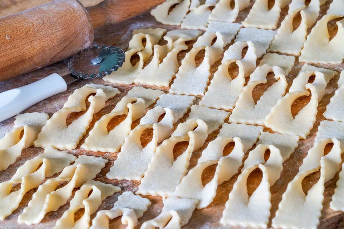 Chiacchiere to cook