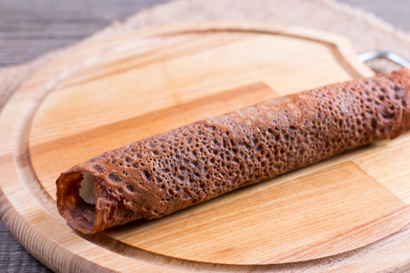 Crepes vegane al cioccolato