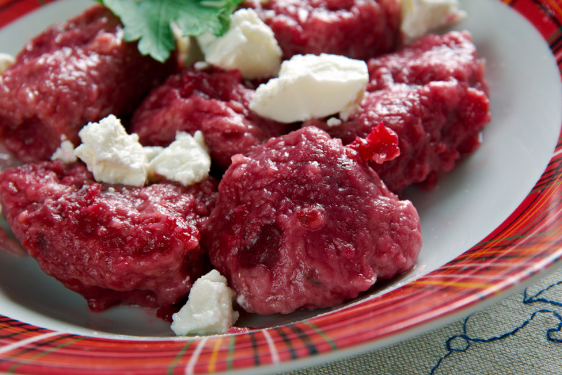 Gnocchi di barbabietola