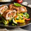 Involtini di tacchino con verdure