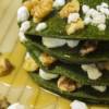 pancake agli spinaci con feta