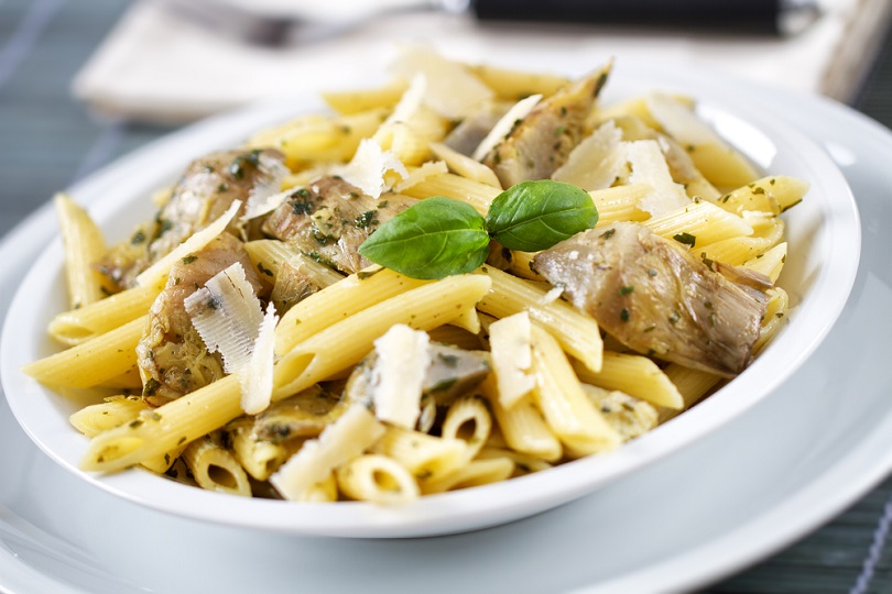 Pasta con carciofi