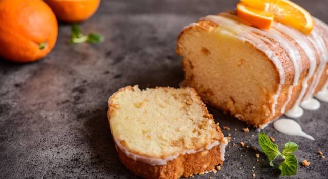 Buonissimo plumcake all&#8217;arancia e panna: per una merenda perfetta!
