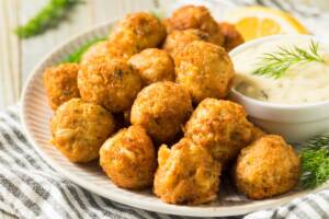 Polpette di pesce senza glutine